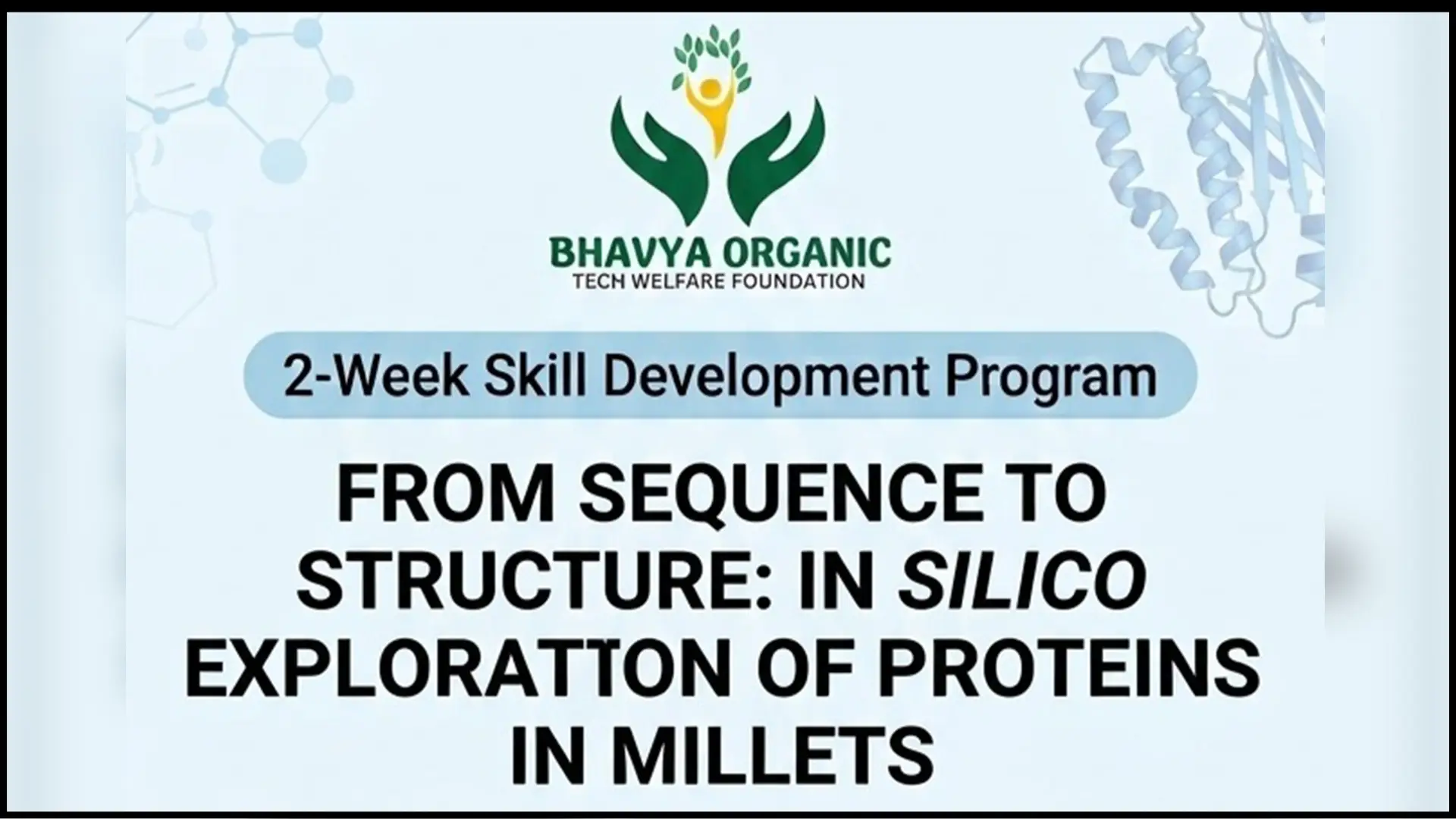 From Sequence to Structure: In Silico Exploration of Proteins in Millets